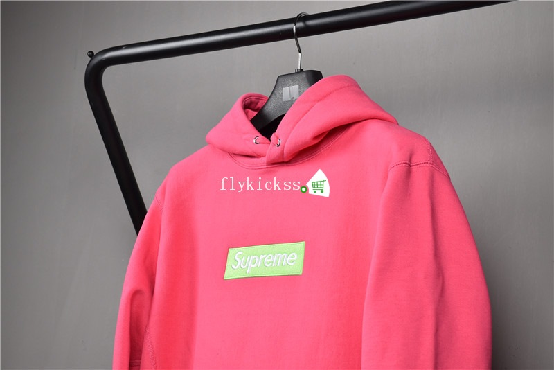 Supreme Watermelon Red Hoodie Green Box